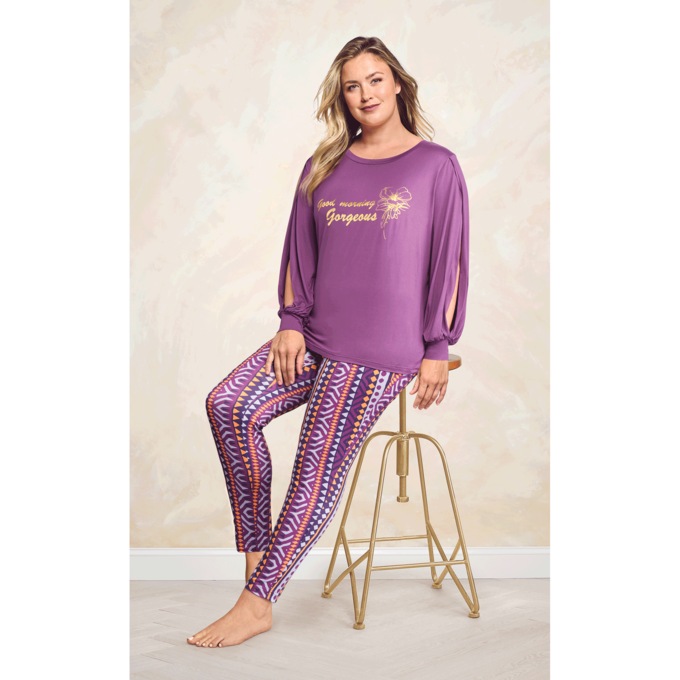 Good Morning Gorgeous PJ Set, , large
