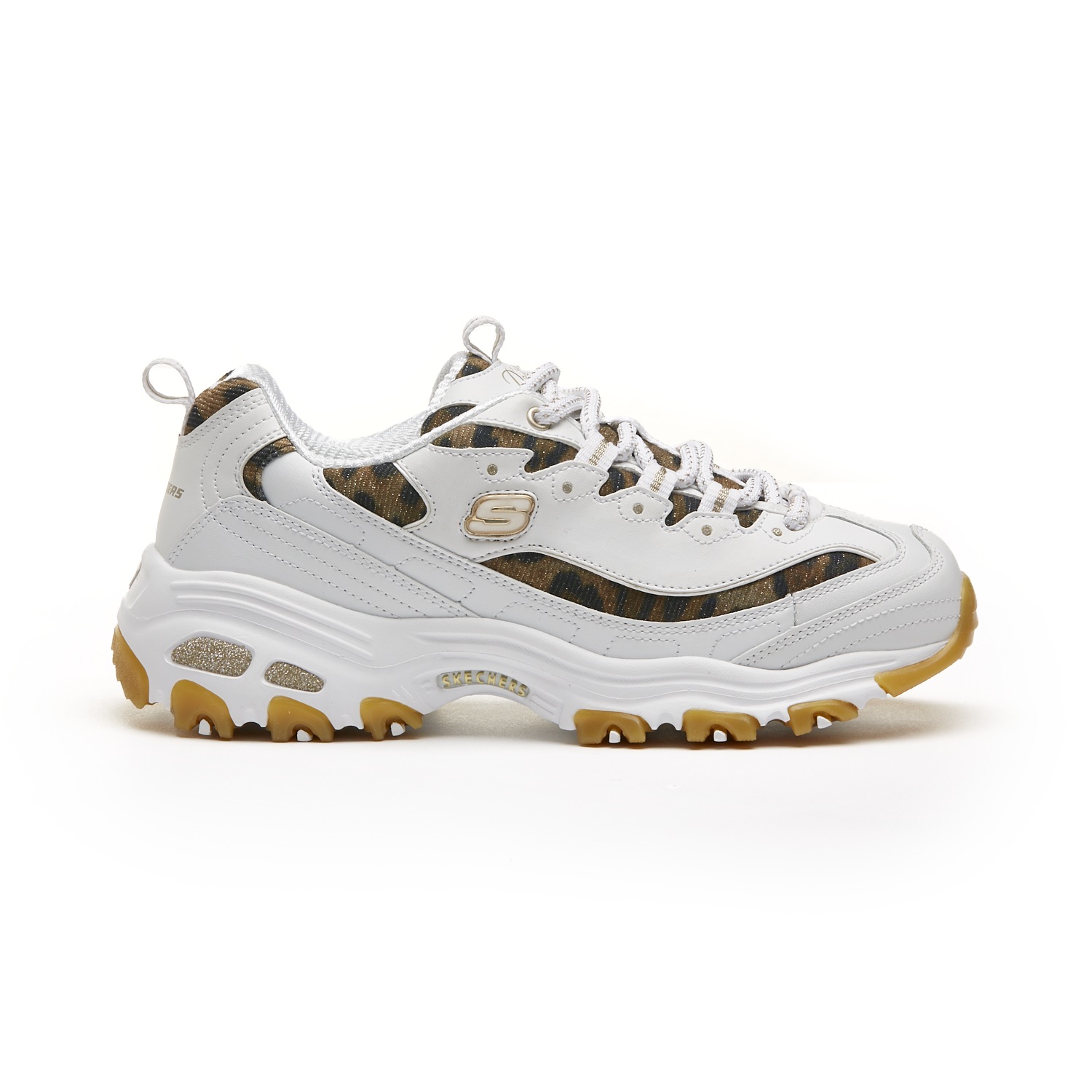 skechers d lite beige