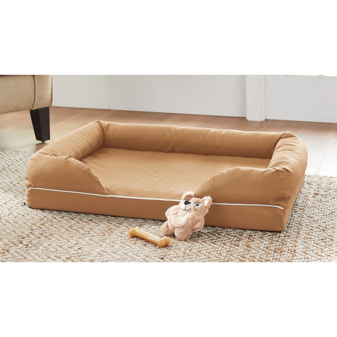 Large/Extra-Large Bolster Pet Bed, , large