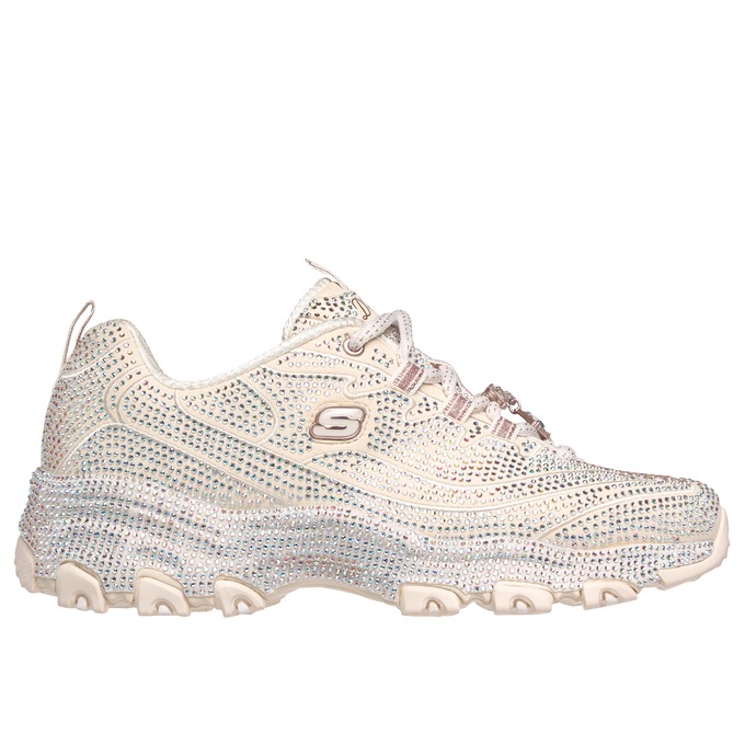 Skechers D'Lites Rhinestone Lace-Up, , large