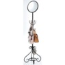 Yvette Mirrored Purse Rack, , large
