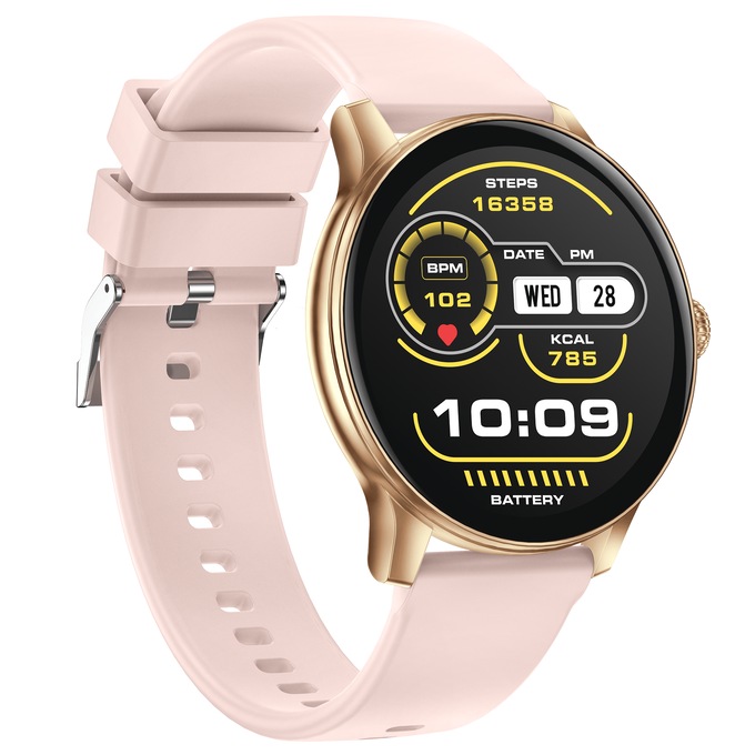 IG Round Smartwatch, Pink, large