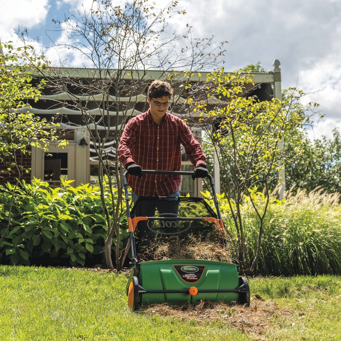Scotts 26-Inch Push Lawn Sweeper, , large