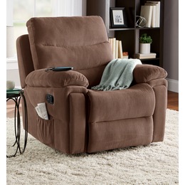 Rocking Recliner with Massage and Heat, , large