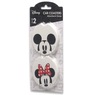 Set of 2 Mickey & Minnie Absorbent Car Coasters, Multi, large