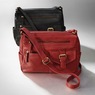 Leather Multi Pocket Satchel, , large