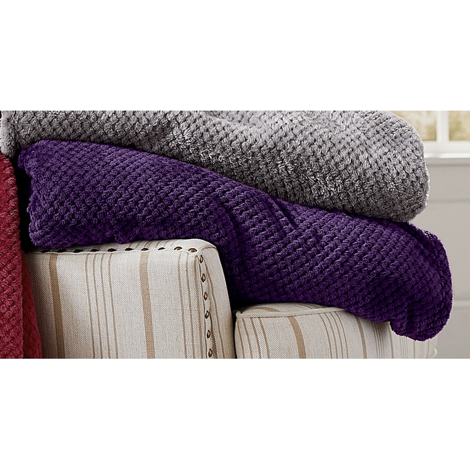 Cozy Textured Blanket, , large