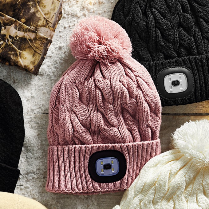 Night Scout Nova Pom Hat, Pink, large