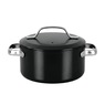 Gotham Steel 11-Piece Modern Kitchen Cookware Set, Black, large