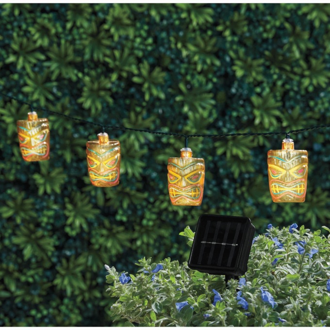 Tiki Solar String Lights, , large