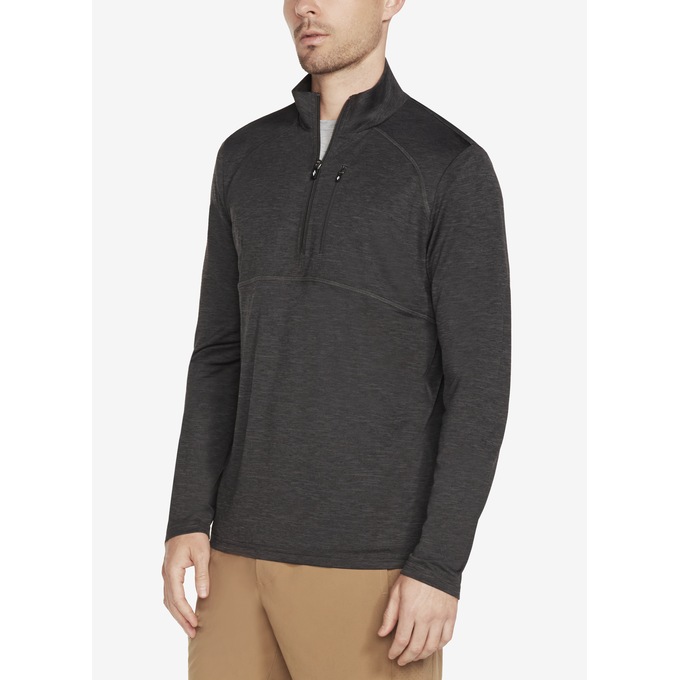 Skechers Men&#39;s Ultra Flight 1/4-Zip Shirt, , large