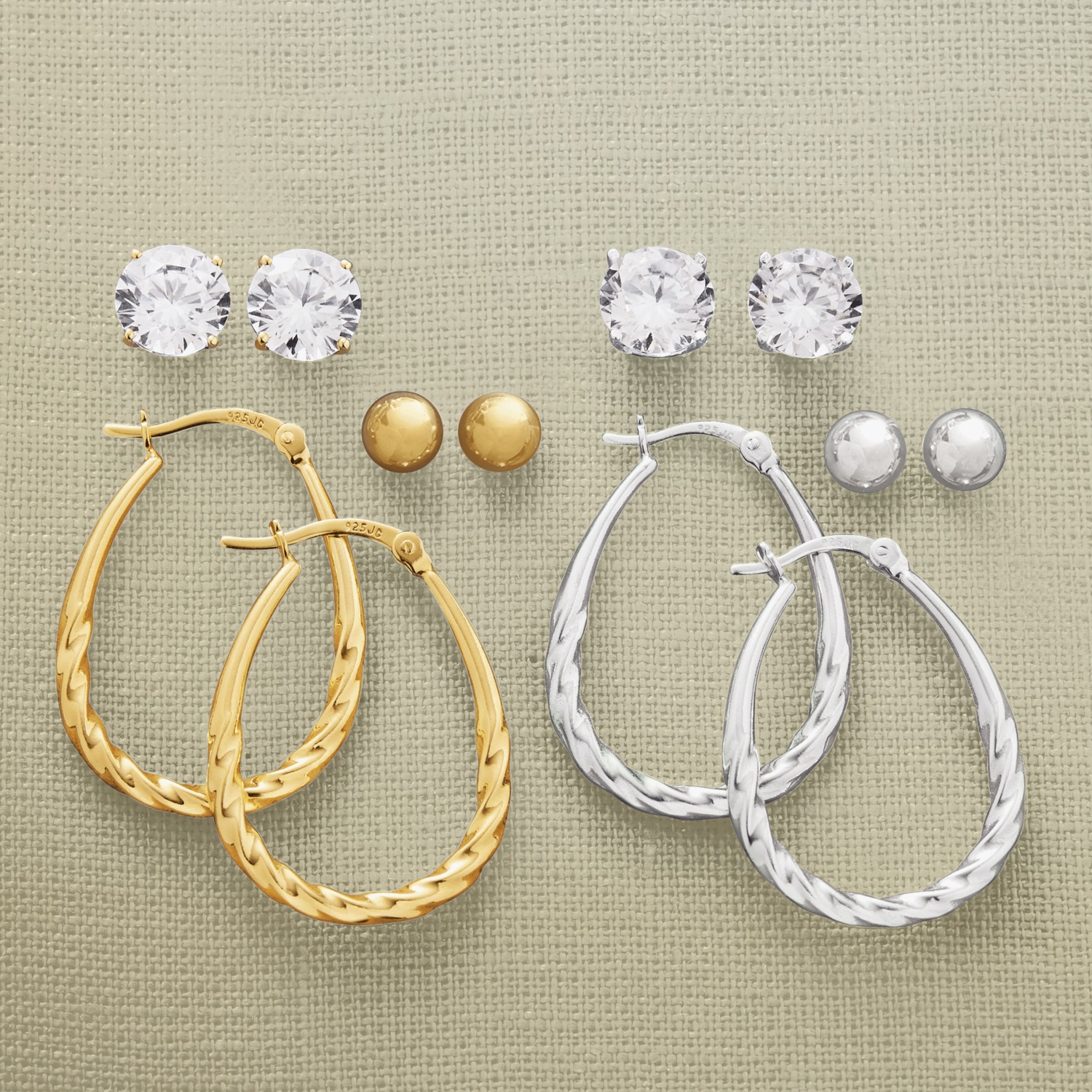 3 pair deals earring set