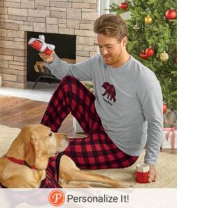 Men's Personalized Cozy PJs, , large