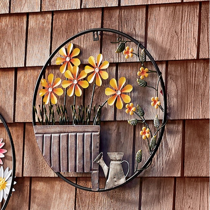 Metal Flower Frame, , large