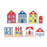100-Piece Wooden Train Table Set with Storage, Multi, large