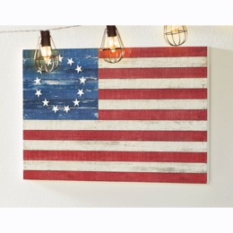 Barnwood Flag Art, , large