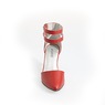 Camlo Women's Pump with Double Ankle Strap in Lots of Colors, Lipstick Red, large