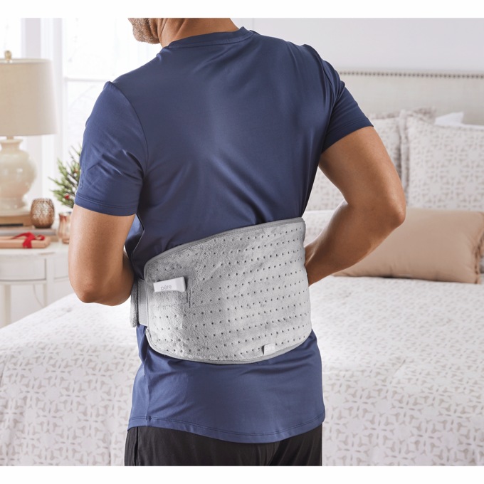 Pure Enrichment Cordless Lumbar & Abdominal Heating Wrap, , large