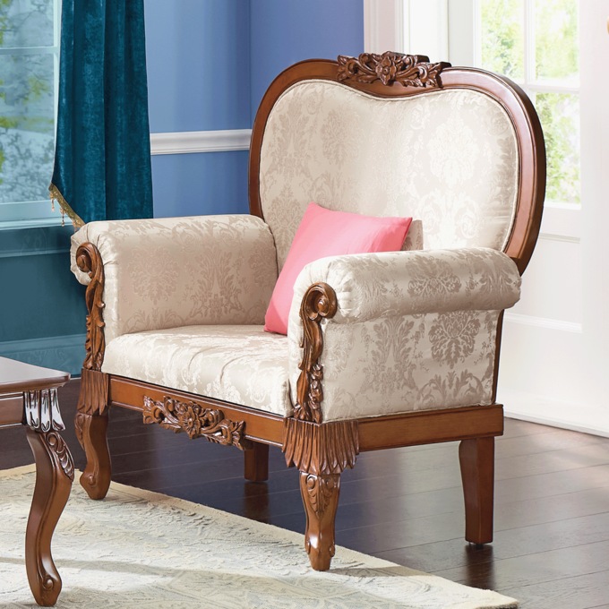 Lillianna Carved Chair, , large