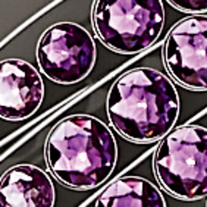 2-Piece Jeweled Wings Wall D&eacute;cor Set, Purple, large