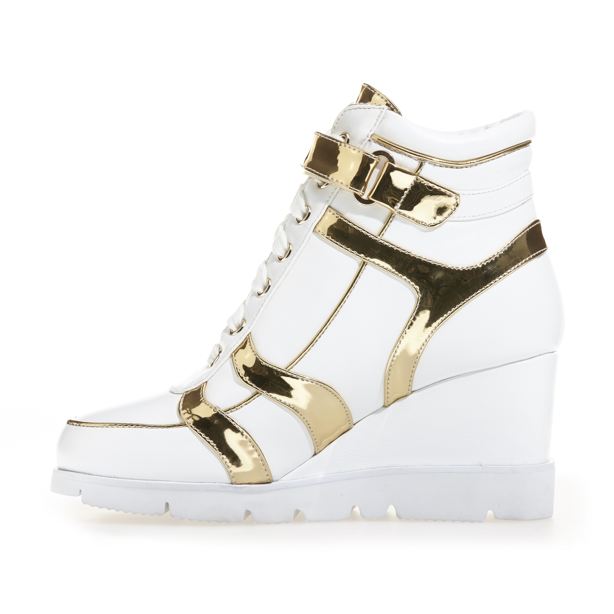 high top heel sneakers