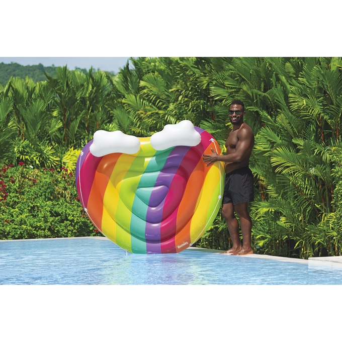 Bestway Rainbow Dreams Pool Island, , large