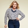 Morgan Button Down Tunic, , large