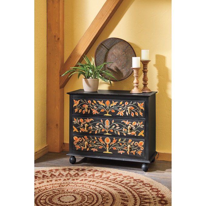 Elle Hand-Painted Cabinet, , large