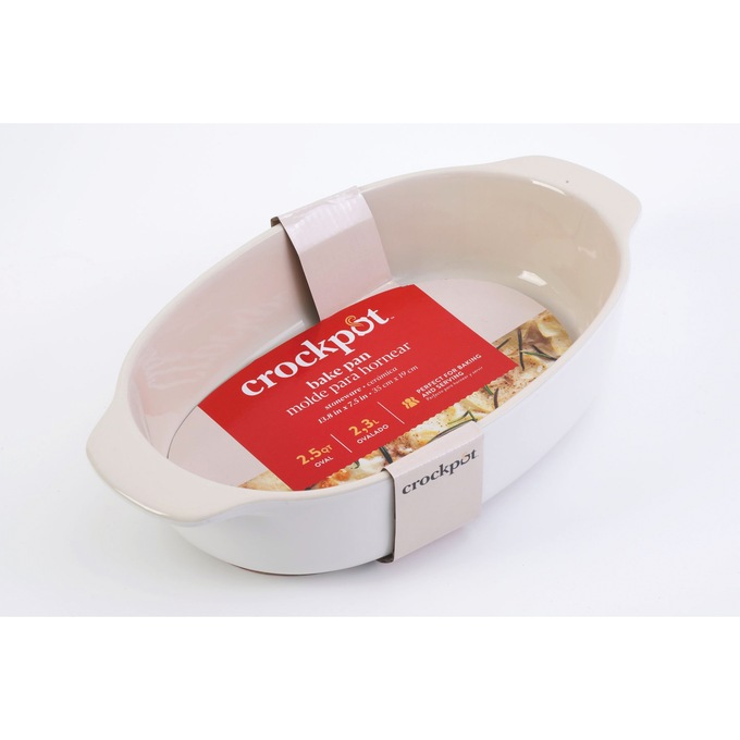 Crock-Pot Artisan 2.5-Quart Oval Baker, , large