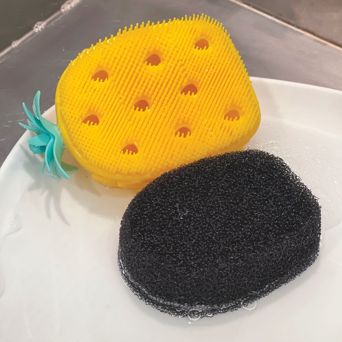 2-in-1 Brush & Sponge, , large