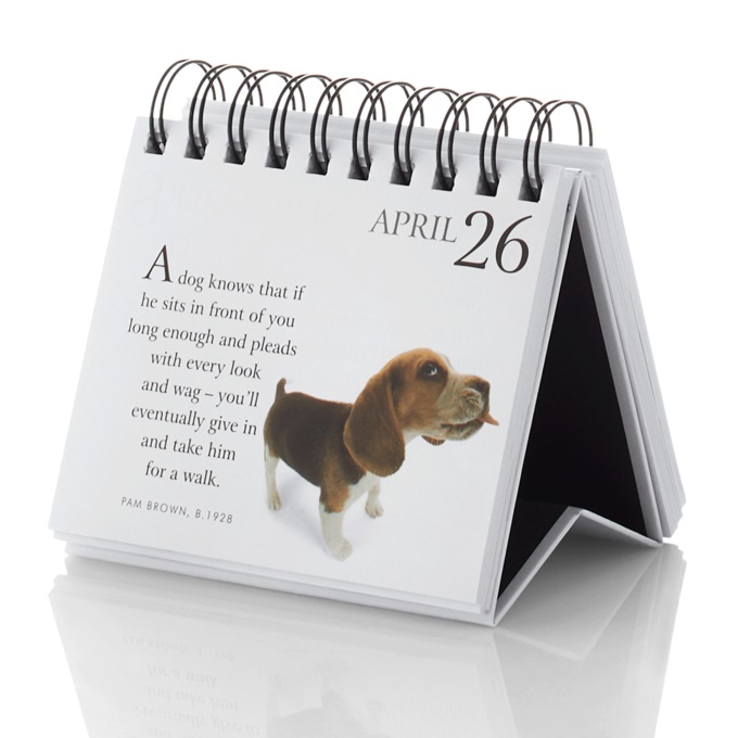 Days With Pets Spiral Calendar, , large
