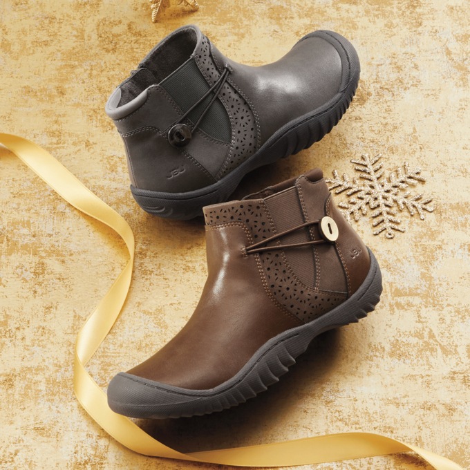 JBU Jemma Water-Resistant Bootie by Jambu in Faux Leather, , large