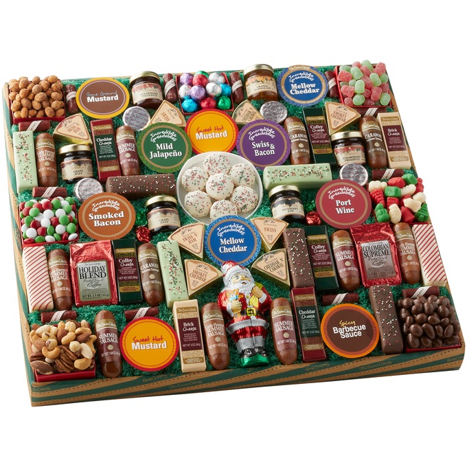 Santa's 77 Favorites Food Gift, , large