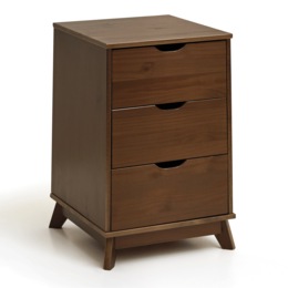 Highland 3-Drawer Nightstand, , large