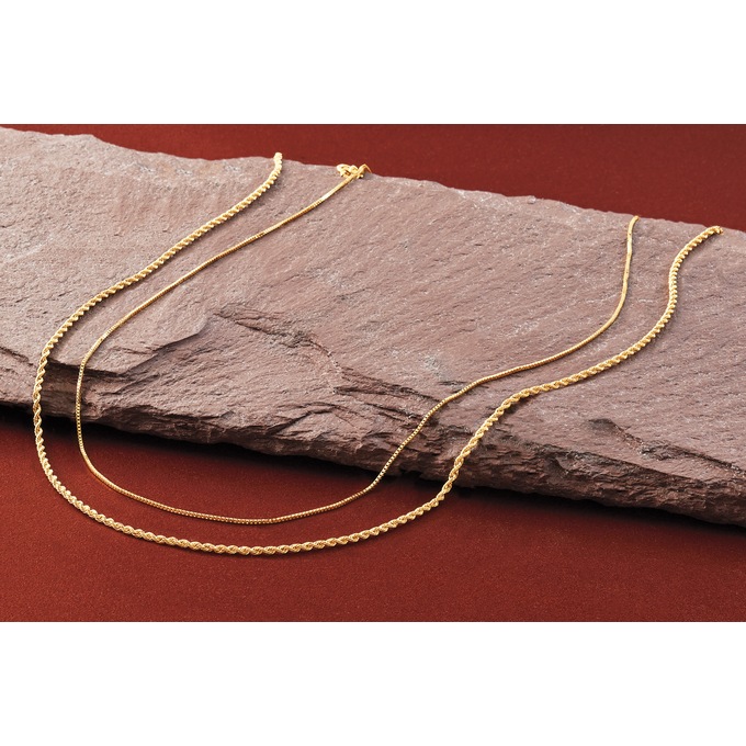 Gold 1.6mm Rope Chain, , large