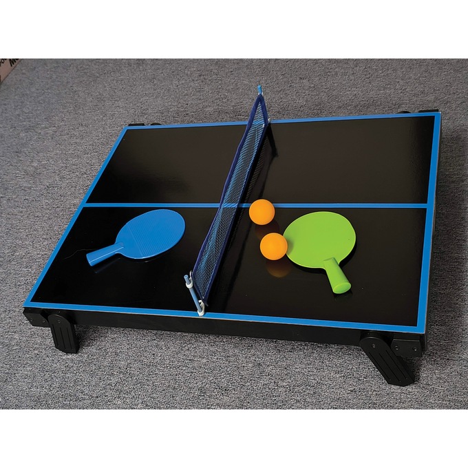 Tabletop 4-in-1 Multi Game, Black, large