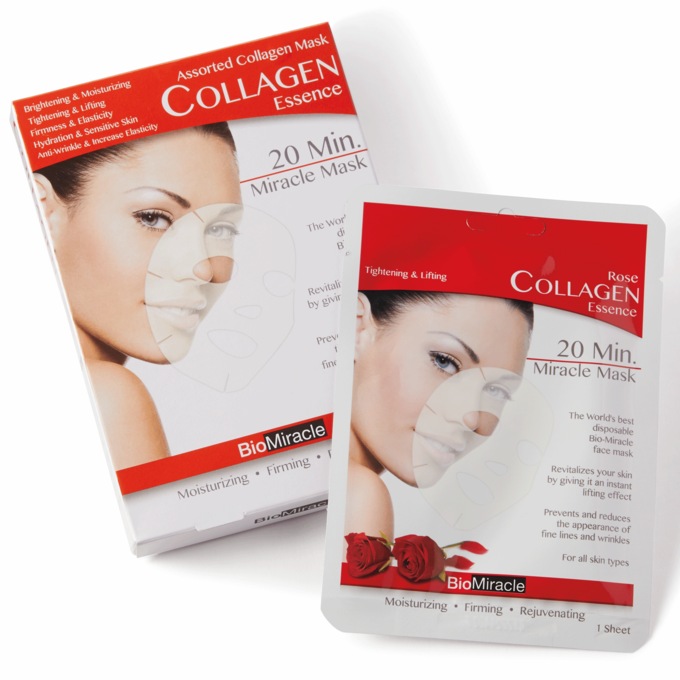 5-Pack Assorted Collagen Masks, , large