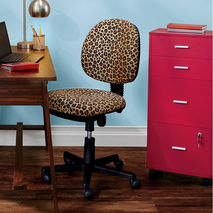 Leopard Print Office Chair Montgomery Ward