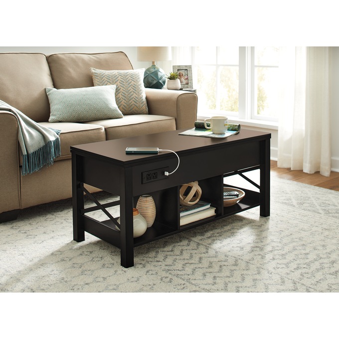 Lift/Expand Powered Coffee Table, , large