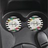 Set of 2 Personalized Car Coasters , , large