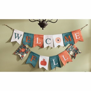 Welcome Fall Garland, , large