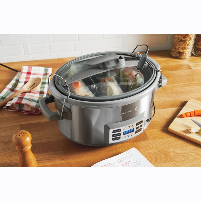 Unboxing Black & Decker 7 Quart Digital Slow Cooker Crock Pot