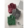 Melange Fleece 1/4-Zip Pullover, , large