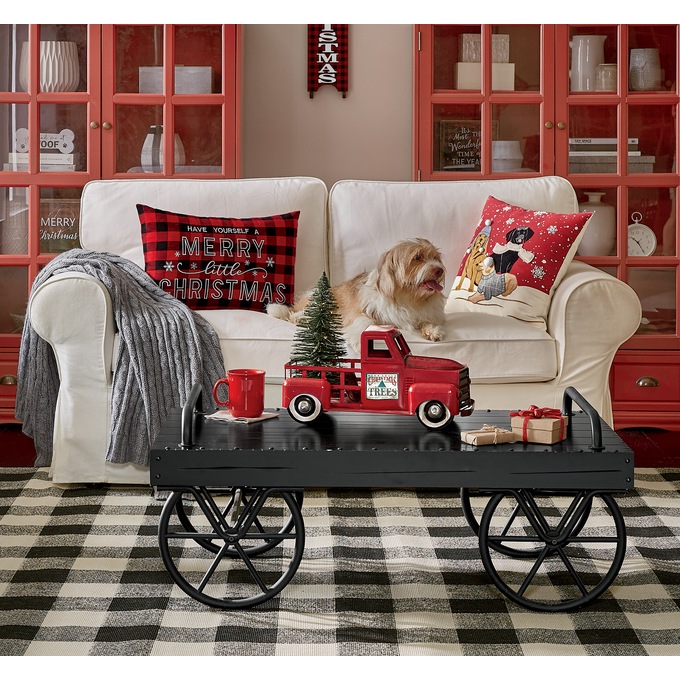 Merry Little Christmas Pillow, , large