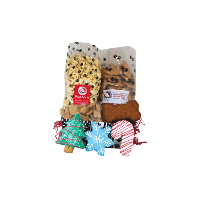 Woofables Dog Treat Gift Baskets, , large
