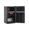 Frigidaire 3.1 cu. ft. Black Glass-Finish Fridge, Black, large