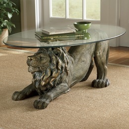Crouching Lion Table, , large