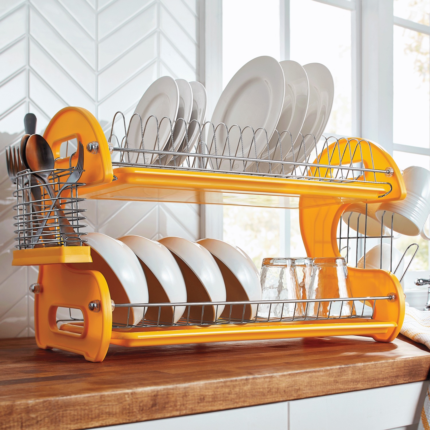 2-Tier Dish Rack