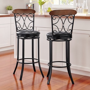 Roman Scroll Bar Stool, , large