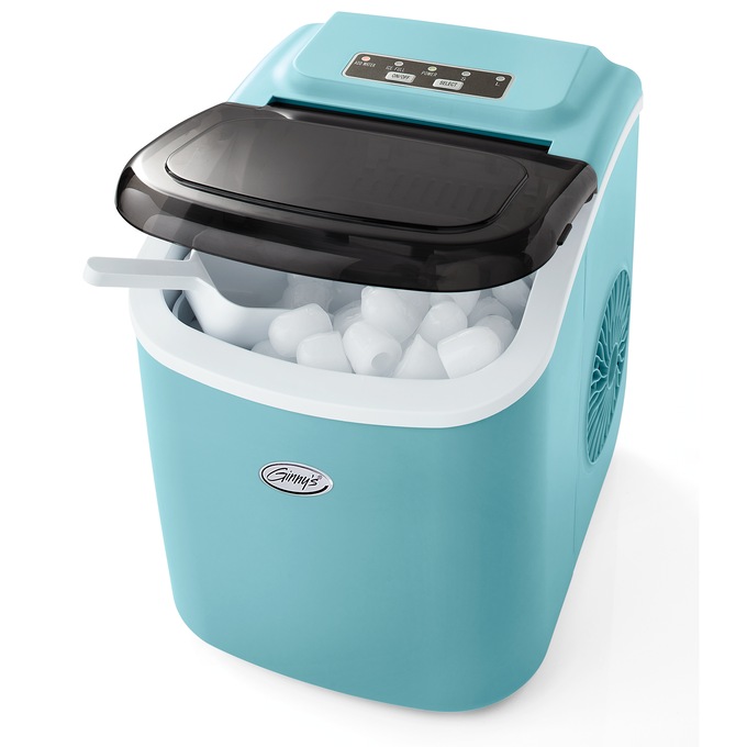 Ginny’s Personalized Countertop Ice Maker with Adjustable Ice Size, , large